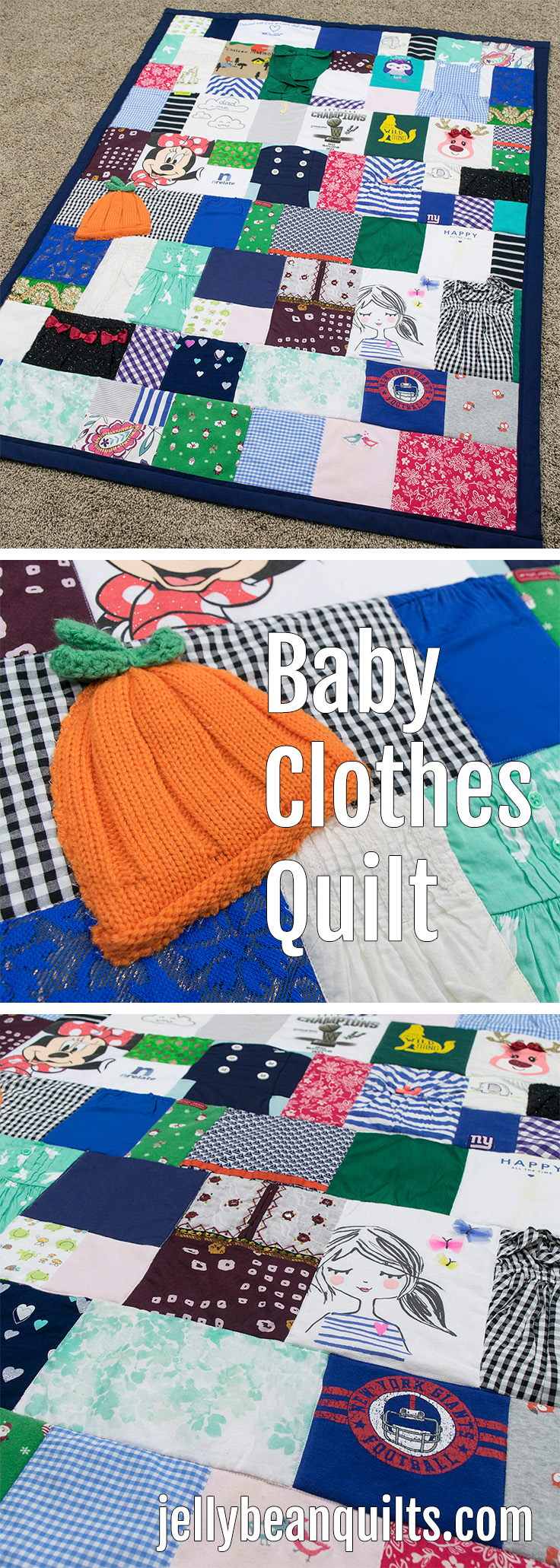 Baby Clothes Quilt