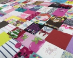 Baby Clothes Quilt from JellyBeanQuilts.com