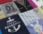 Baby Clothes Quilt from JellyBeanQuilts.com