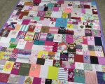 Baby Clothes Quilt from JellyBeanQuilts.com