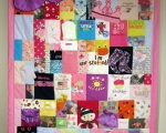 quilts made of baby clothes
