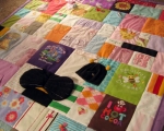 baby clothes quilt
