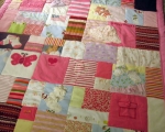baby clothes quilt