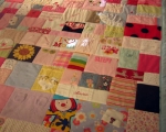 baby clothes quilt