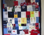 baby clothes quilt