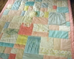 baby clothes quilt
