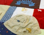 Quilt made from baby clothes