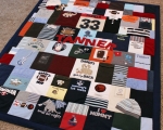 make a quilt out of baby clothes