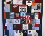 make a quilt out of baby clothes
