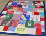 Baby Clothes Quilt