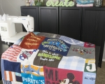 Baby Clothes Quilt from JellyBeanQuilts.com