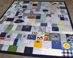 Baby Clothes Quilt from JellyBeanQuilts.com