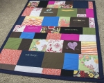 Baby Clothes Quilt from JellyBeanQuilts.com