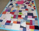 Baby Clothes Quilt
