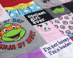 Baby Clothes Quilt from JellyBeanQuilts.com