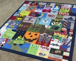 Baby Clothes Quilt from JellyBeanQuilts.com