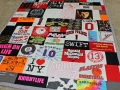 quilt made from old baby clothes