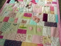quilts made of baby clothes