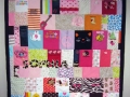 quilts made of baby clothes