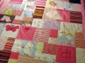 baby clothes quilt