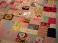 baby clothes quilt