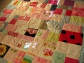 baby clothes quilt