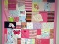 baby clothes quilt