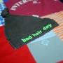 Quilt made from baby clothes