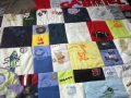 baby clothes quilt