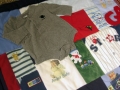 baby clothes quilt
