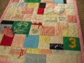 baby clothes memory quilts