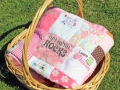 blanket made out of baby clothes
