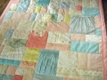 baby clothes quilt