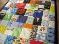 baby clothes quilt