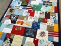 make a quilt out of baby clothes