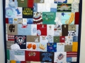 make a quilt out of baby clothes