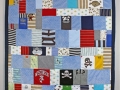 blanket made out of baby clothes