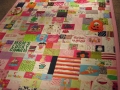 baby clothes into quilt