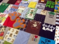 baby clothes quilt