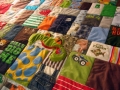 baby clothes quilt