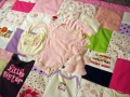 baby clothes quilt