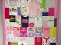 baby clothes quilt