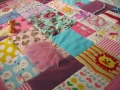 baby clothes memory quilt