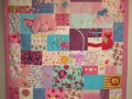 baby clothes memory quilt