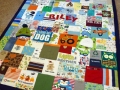 how to make a quilt out of baby clothes