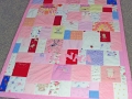 custom baby clothes quilt