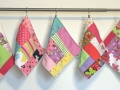 quilt made from baby clothes