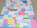 Baby Clothes Quilt
