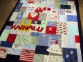 baby clothes quilt