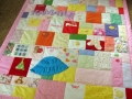 baby clothes quilt